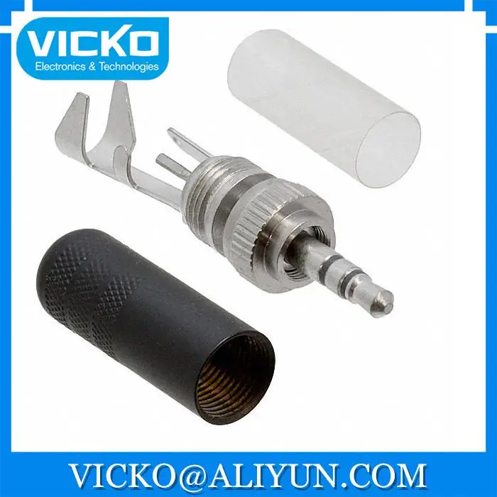 [VK] 35HDLBN CONN PLUG STEREO 3.5MM LOCKING Barrel connectorsconnector