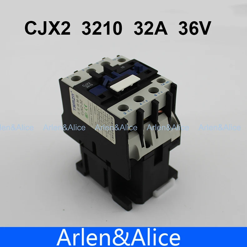 CJX2 3210 контактор переменного тока LC1 32A 36V 50HZ|contactor lc1|contactor cjx2contactor |