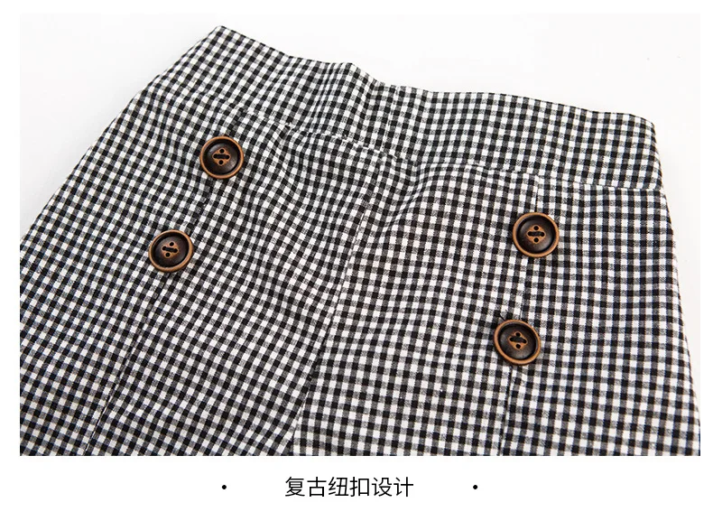Casual Teen Girls Clothes 2019 New Summer Children Clothing Set Ruffles Tops Plaid Shorts 2Pcs Kids Suit For Girls Outfits 3-14Y (18)