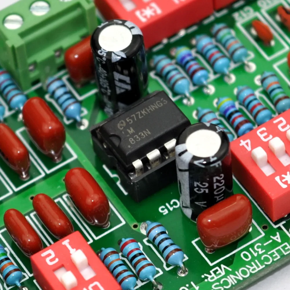 Electronics Salon Stereo Phono RIAA модуль предусилителя Board Preamp MD A310.|board board|board modulepreamp board |