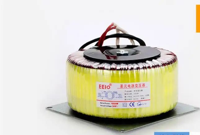 

24V tranformer 1000VA Toroidal transformer copper custom transformer 220V input 24V 41.6A Isolation transformer