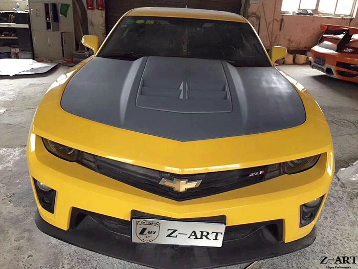 Z-ART углеродное волокно капота двигателя для Chevrolet Camaro 2015-2016 капот Для Бесплатная