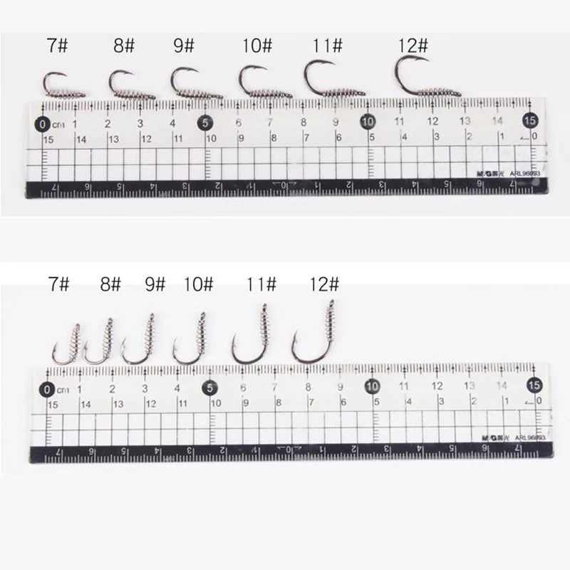 10 шт. Высокоуглеродистая сталь пружинный рыболовный крючок колючий Вертлюг, карп, поворотные взрывные Крючки Джиг, рыболовные крючки с отверстием, рыболовные снасти