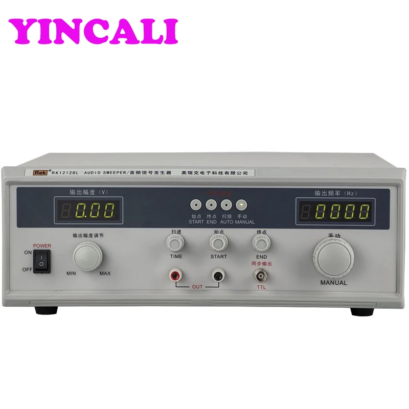 

Audio Signal Generator RK1212BL Ultra Strong Over Current Protection,Short Circuit Protection Test Range 20Hz~20kHz