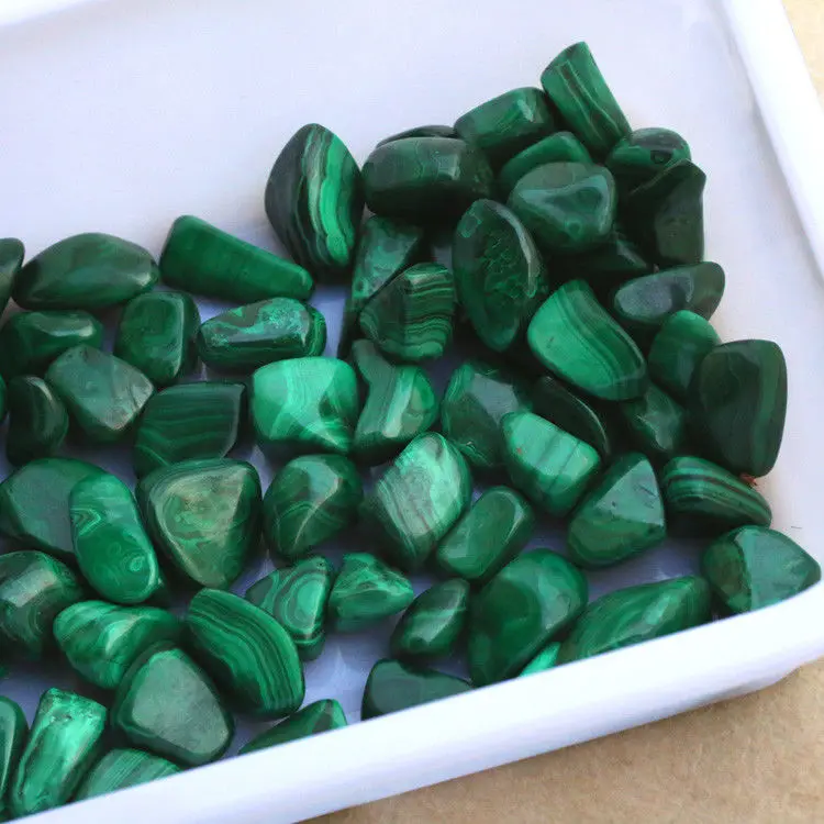 

Drop Shipping 100g Natural Green Malachite Stones Original Stone Polishing Minerals Specimens Quartz Crystals