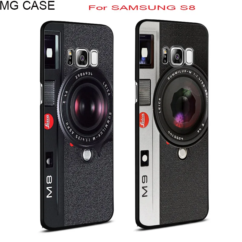 Luxury Retro Camera Phone Case For Samsung Galaxy Note8 S9 S9PLUS Cute