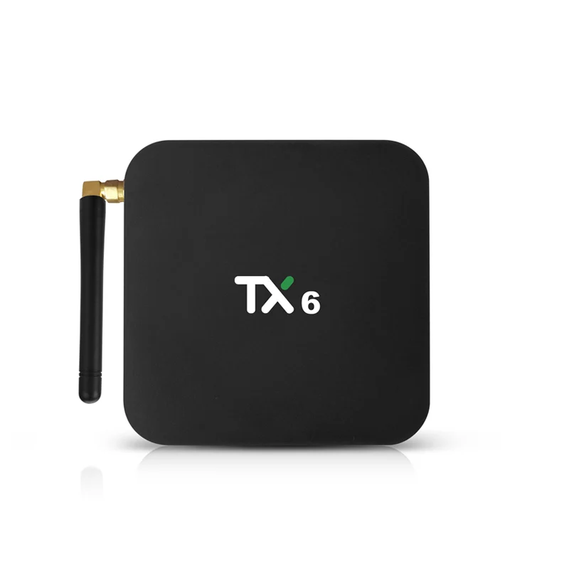 Android TV box TX6 Android 9,0, 4 Гб оперативной памяти, 32 Гб встроенной памяти, 64 ГБ 2,4/Wi-Fi 5 ГГц 4 K 1080 P BT4.1 поддержка IPTV Youtube USB3.0 Media Player h96 max x2 TX6