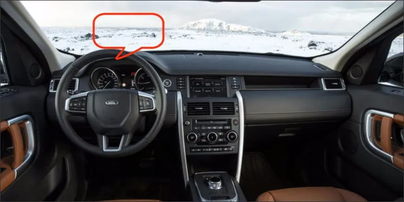 Land Rover Discovery  2016 interior