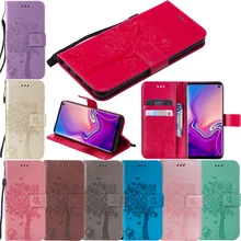 

Luxury Embossed 3D Cat Tree Leather Flip Wallet Case Soft Silicone Phone Bags Cover Shell Coque Funda Capa for Nokia 9 pure view