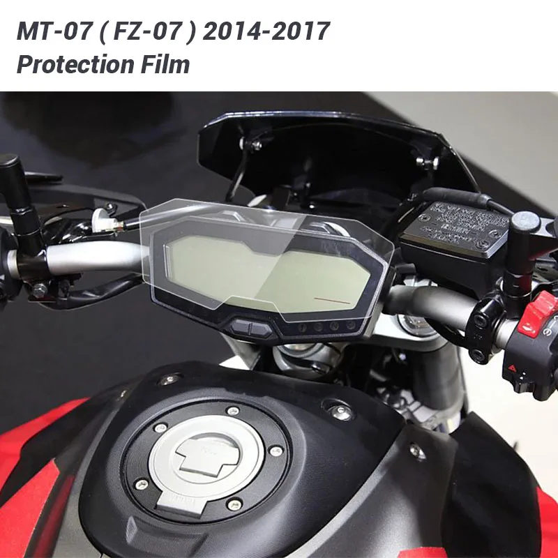 KEMiMOTO для Yamaha MT-07 FZ-07 MT07 кластер Защита от царапин пленка протектор экрана для Yamaha FZ07 MT 07