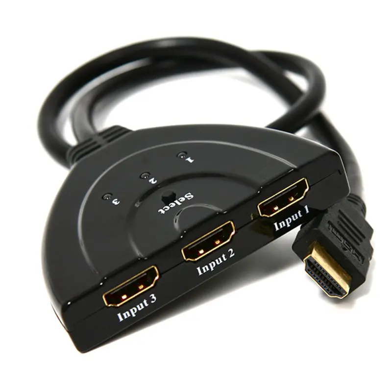 1080 P 3 Порт HDMI коммутатор переключатель Splitter концентратор Box кабель для HDTV DVD Одежда высшего качества k5