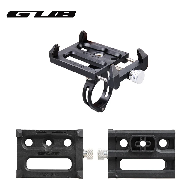 GUB G-83 Anti-Slip Universal Bicycle Phone Holder Mount Bracket For 3.5-6.2inch Smartphone Bike Handlebar Clip Stand