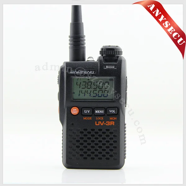 

3 Piece Baofeng UV-3R UV-3RII dual display Walkie Talkie 136-174MHz&400-470MHz Two Way Radio