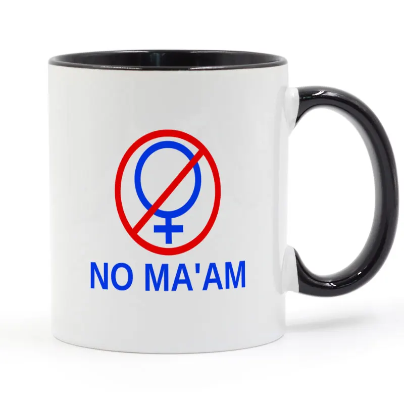 

NO MA'AM funny bundy joke parody party Mug Coffee Milk Ceramic Cup Creative DIY Gifts Home Decor Mugs 11oz T837