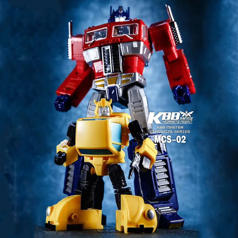 

10cm KBB MCS-02 Transformation Model BBumbleb ABS Action Figure Deformed Toy MCS02 Robot Car Hornet Match MP10V Collection Toys