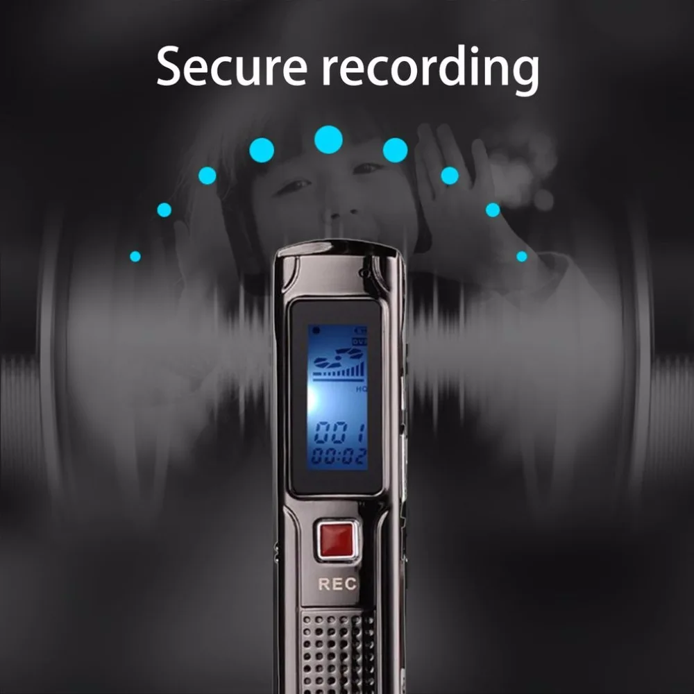 8GB 16GB USB Flash Pen Drive Professional Portable Digital Voice Recorder MP3 Recording Pen Free Shipping