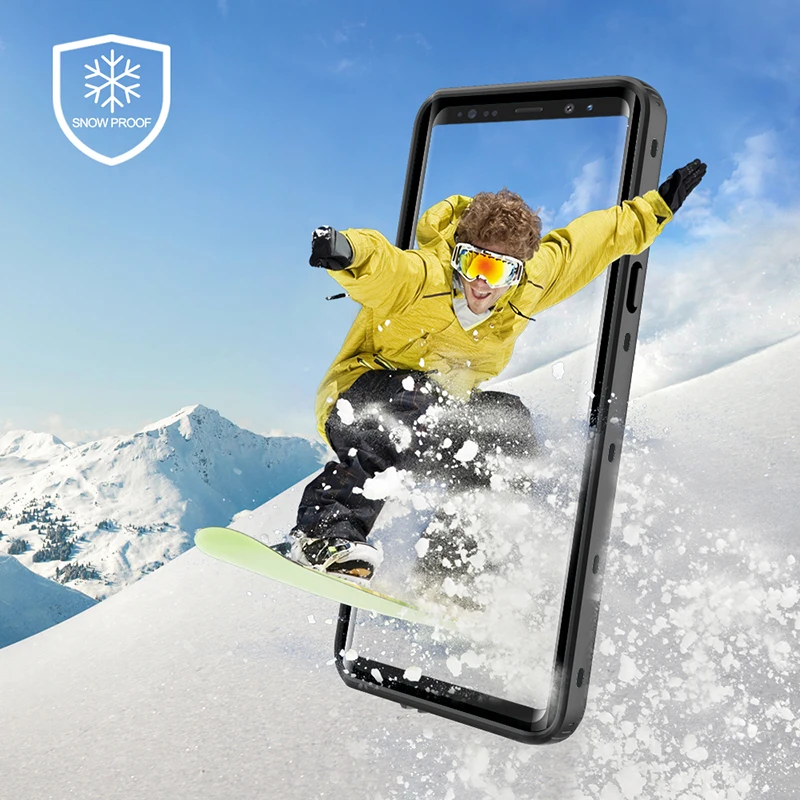 IP68 Настоящее Водонепроницаемый чехол для Samsung Galaxy Note 20 Ультра 10 + 9 8 S20 S9 S10 Plus