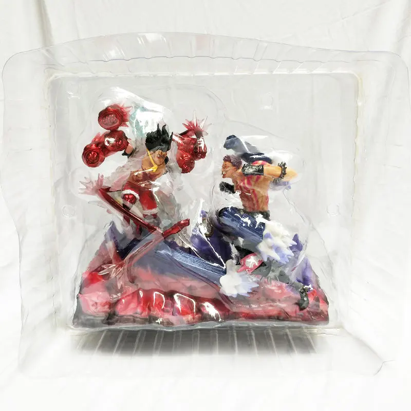 Аниме One Piece POP Snake Man Monkey D Luffy VS Charlotte Katakuri Боевая экшн фигурка GK ПВХ Коллекционная