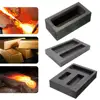 Large Graphite Casting Ingot Mold for Gold Silver Copper Melting Casting Refining Scrap Bar Crucible Tool Parts ► Photo 1/6