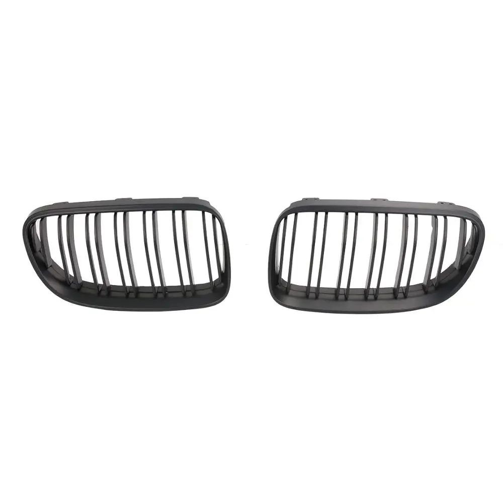 Для BMW E92 E93 LCI 318i 320i 328i 335i Coupe Mattle черная двойная линия Передняя решетка решетки