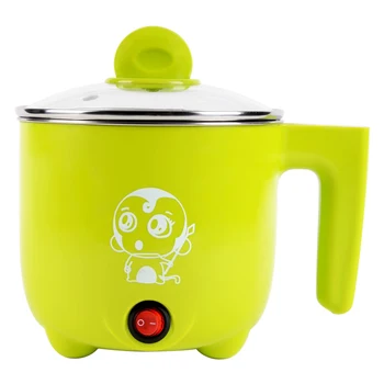 

220V Multi-function Electric Cooker 1L capacity Electric Skillet Pot Steamed egg/cooking noodles / Soup