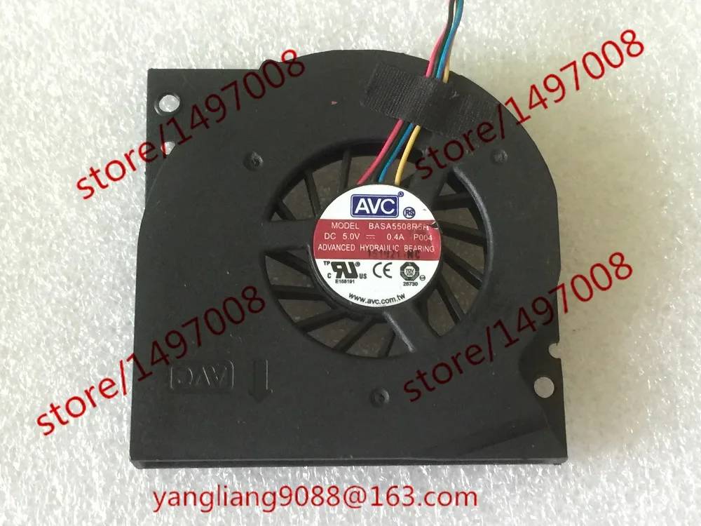 Вентилятор охлаждения сервера AVC BASA5508R5H P004 A4980 DC 5 В 0 40 а 4 провода|blower fan|fan dcfan dc 5v |