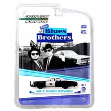 GL 1: 64 BLUES BROTHERS 1974 Dodge Monaco литая модель автомобиля металлические игрушки подарок на день рождения для детей мальчик