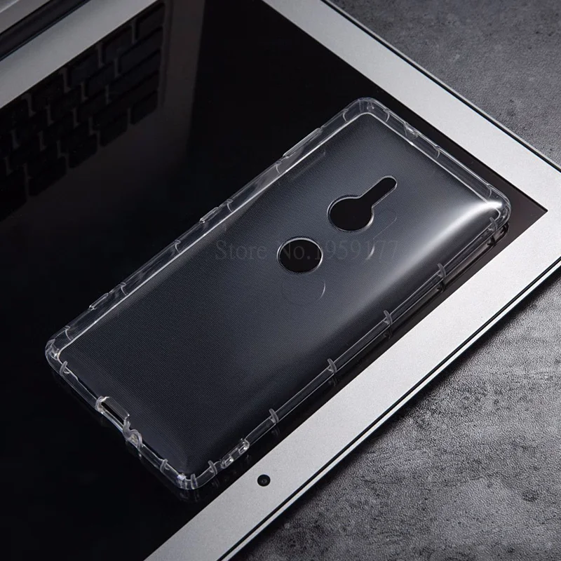 Мягкий прозрачный чехол для Sony Xperia XZ2 силиконовый задней панели телефона H8216 H8266