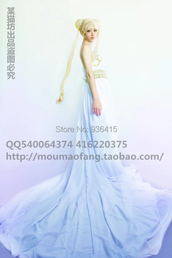 Sailor Moon Princess Serenity Tsukino Usagi платье косплей костюм свадебное вечернее Лолита