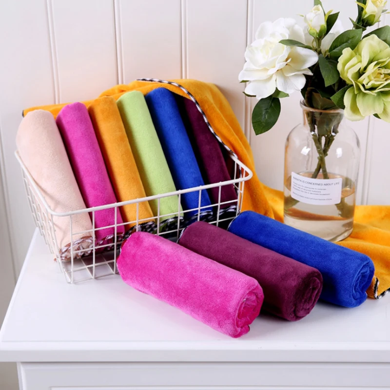 Microfiber Towel 35*75 Thickening Super Soft Absorbent ...