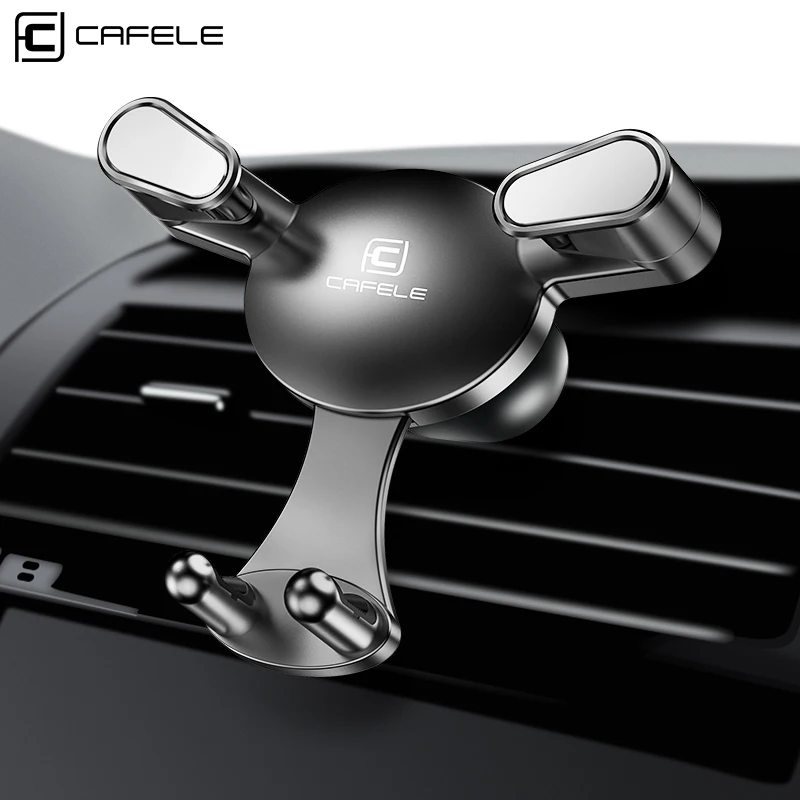 

CAFELE Car Phone Holder Air Vent Stand GPS Bracket for iPhone X Xr Xs Max 8 7 Huawei Samsung Mobile Phone Holder Free ship