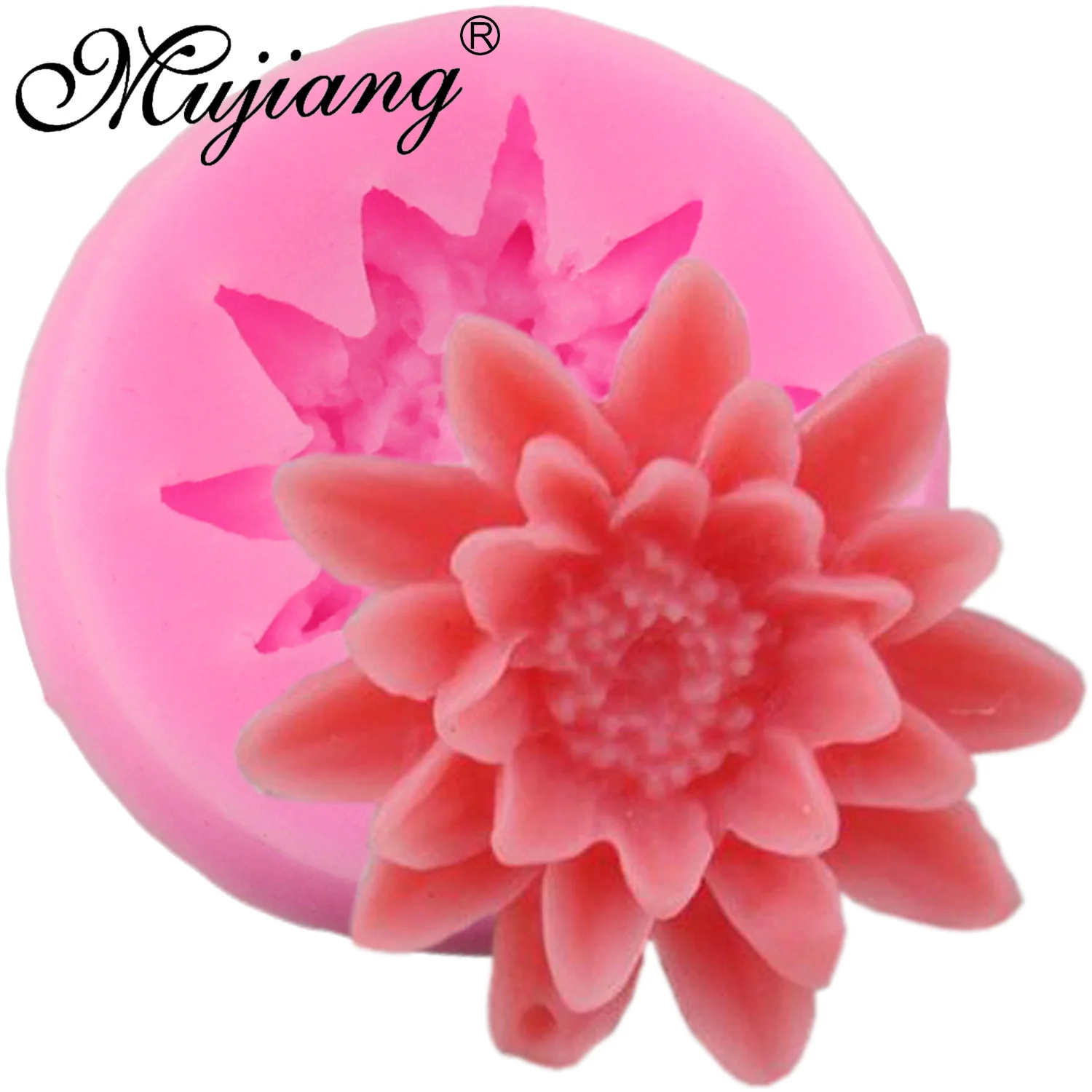 

Mujiang Daisy Silicone Fondant Mold Cake Decorating Tools Kitchen Baking Cupcake Jelly Chocolate Candy Gumpaste Fimo Clay Moulds