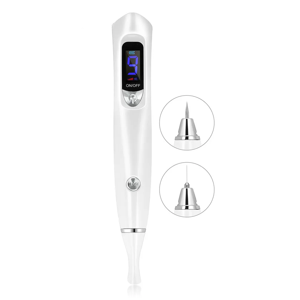 

Konmison 9 Levels Working Freckle Moles Removal Laser Pen LCD Display Sweep Mole Dark Spot Remover Machine USB Charging Mole Pen