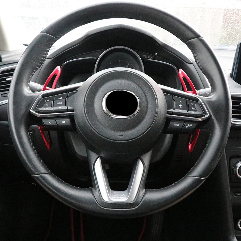 

For Mazda CX-5 Mazda 3 Axela Mazda 6 ATENZA Modified interior car accessories car stickers shift paddle button
