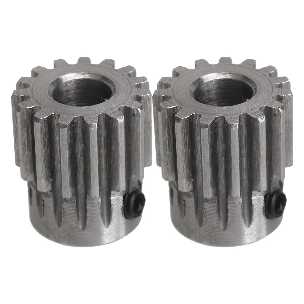 2pcs 8mm Hole Diameter Motor Metal Gear Wheel Top Screws 15T Number Modulus 1 2pcs 8mm Hole Diameter Motor Metal Gear Wheel Top Screws 15T Number Modulus 1