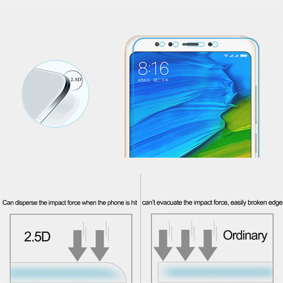 LEPHEE-2PCS-for-Xiaomi-Redmi-5-Glass-Screen-Protector-for-Xiaomi-Redmi-5-Plus-Tempered-Glass (1)