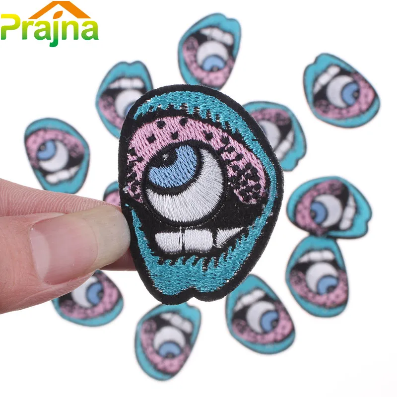 ZOTOONE Mixed Random Cartoon Animals Foods Patch Cheap Embroidered Sequins Patches For Garments Kids Clothing DIY Accessory B