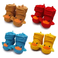 Baby Shoes Waterproof Anti-fall Cotton Warm Winter Cartoon Newborn Infant Bootie YJS Dropship