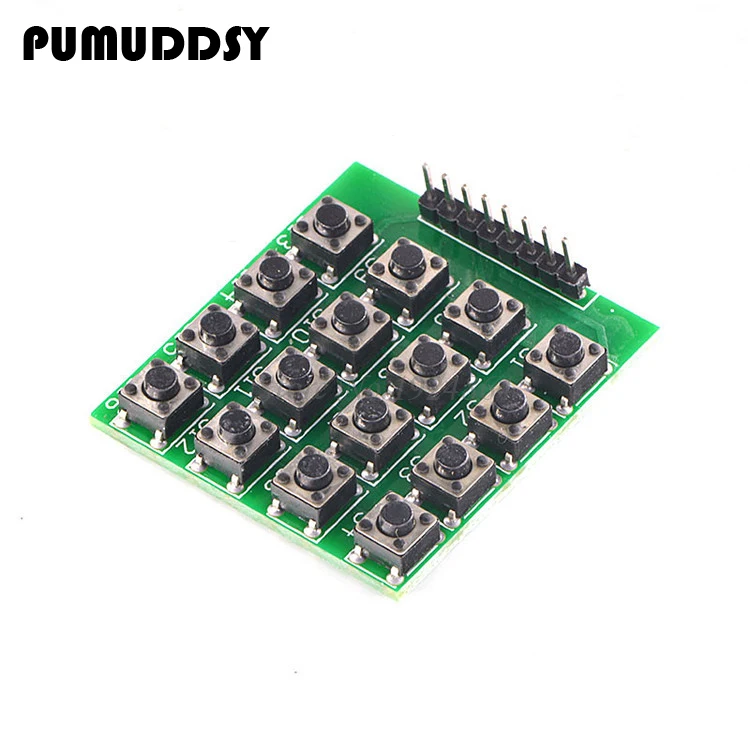 

1pcs 4x4 Matrix 16 Keypad Keyboard Module 16 Button Mcu new