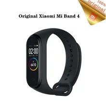 Xiaomi Mi-браслет 4, умный Браслет, 0,95 дюймов, цветной экран, Bluetooth, 5,0, 135 мА/ч, пульсометр, фитнес, водонепроницаемый браслет, 4 браслета