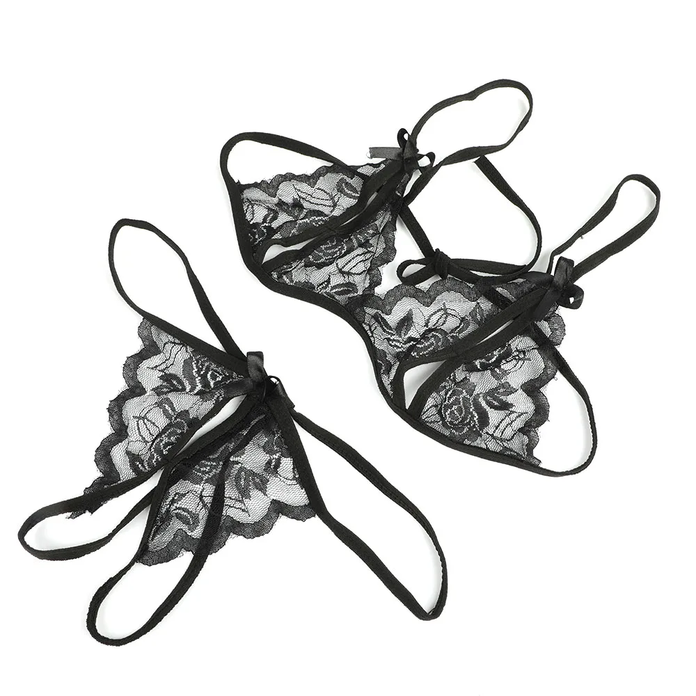 

Women's Pajamas Sexy Lingerie Hot Erotic Lingerie Transparent Open Milk Lace Sexy Underwear Bra Pants Exotic Apparel