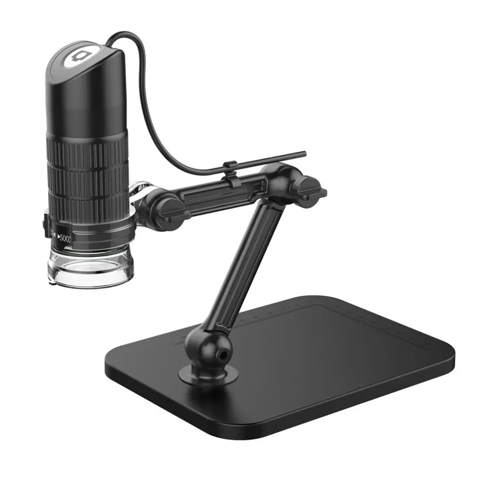 

500X 800X 1000X USB HD Electronic Microscope Exposure Digital Microscope With 8 LED Light Magnifier Optical Video Camera