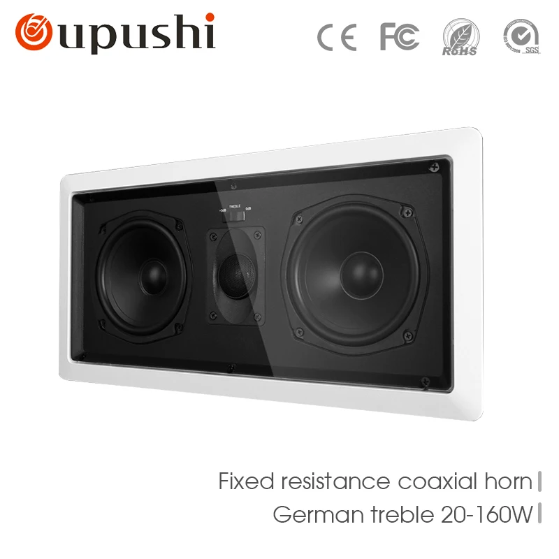 OUPUSHI VX5 LCR Superior quality 10 80W 8Ohm Embedded speaker ceiling