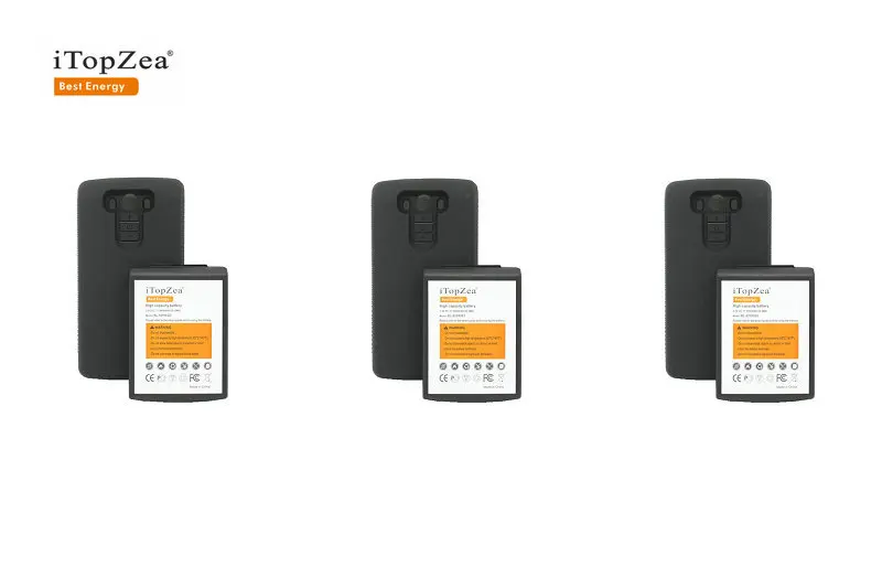 ITopZea 3x8000mAh BL-53YH Аккумулятор для LG G3 D855 D858 D859 F400 F460 D830 D850 D851 VS985 LS990 расширенный