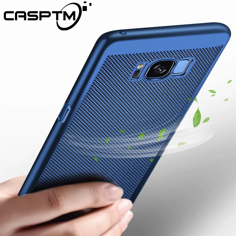

Ultra Thin Phone Case For Samsung Galaxy S10e S10 Plus A8S A9 2018 Hollow Heat Dissipation Cases For Samsung S9 S8 S7 Shell