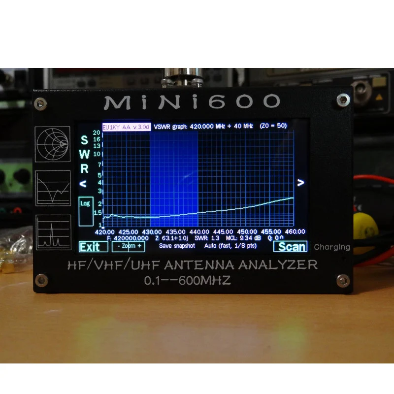 Flash Deal For Radio Mini600 HF VHF UHF Antenna Analyzer 0.1-600MHz SWR Meter 1.0-1999 5V/1.5A TF Card C6-007 1 Flash Deal For Radio Mini600 HF VHF UHF Antenna Analyzer 0.1-600MHz SWR Meter 1.0-1999 5V/1.5A TF Card C6-007 1