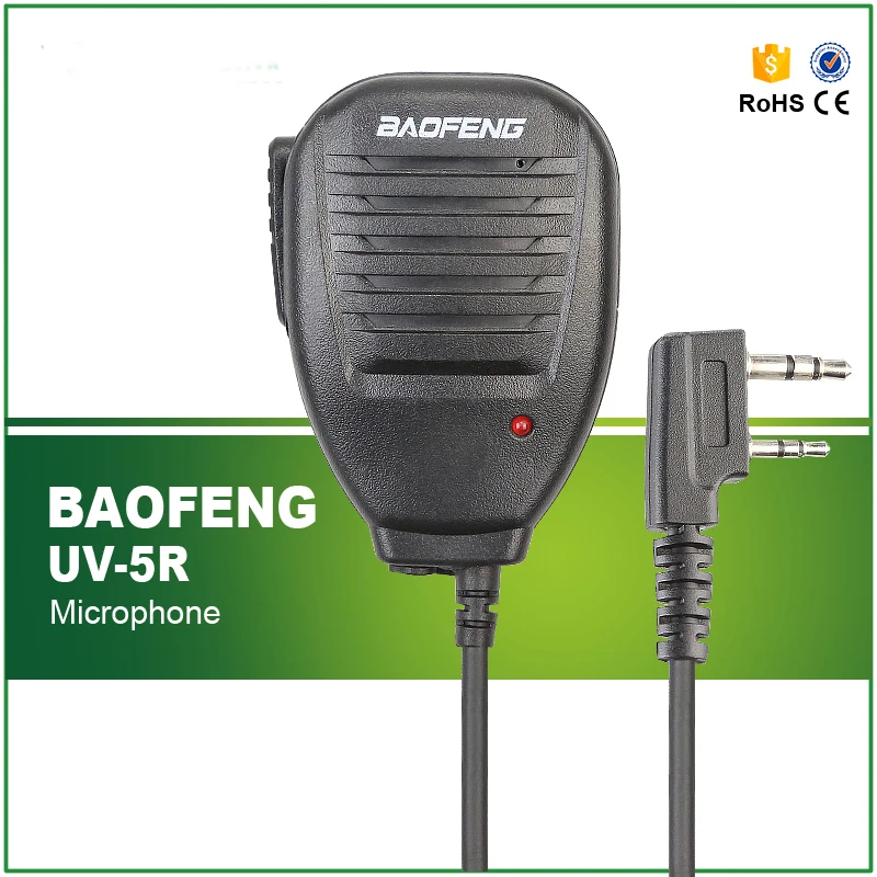 Новый баофэн динамик микрофон для Baofeng UV-5R UV5RA UV5RB UV5RC UV5RD UV5RE UV-3R + Walkie Talkie | Мобильные