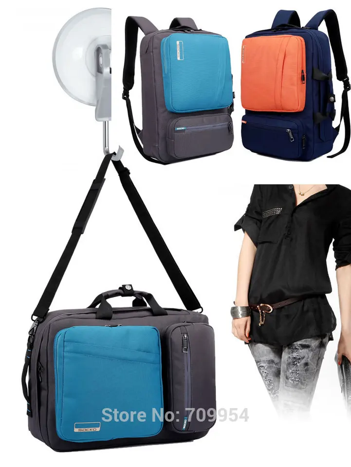 ace laptop backpack messenger bag