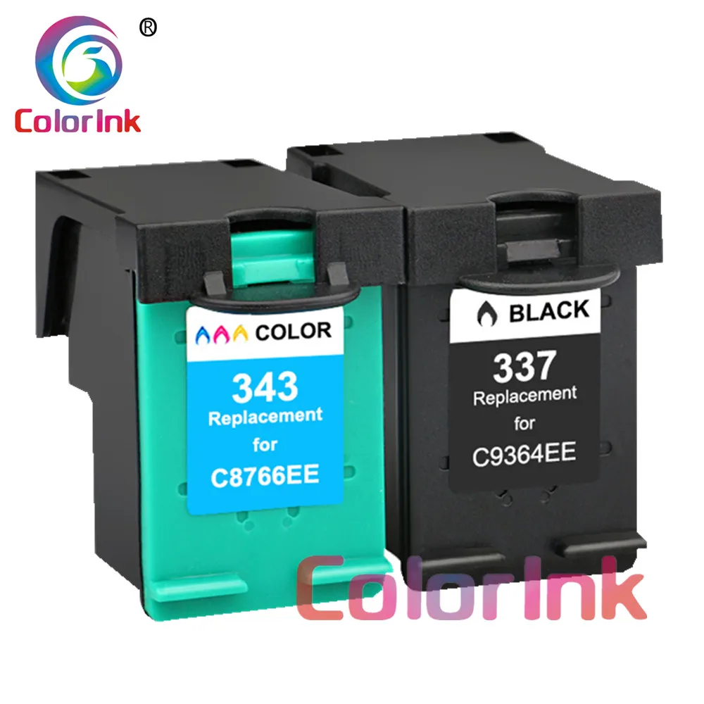 HP 337XL 343XL ink cartridge C9364EE C8766EE