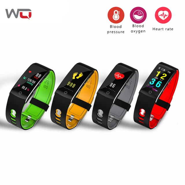 

WQ F10 Smart Bracelet IP67 Waterproof Color Screen Fitness Tracker Sport Watch Remote Control Smart Band For Huawei PK Honor 4
